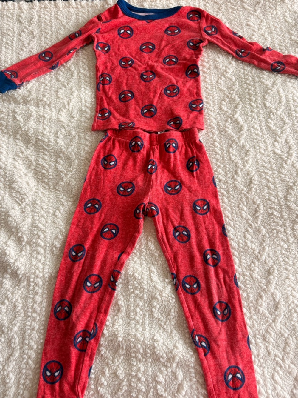 Marvel Red and Navy Spider-Man Kids Pajama Set